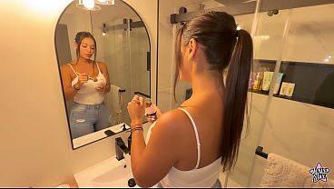 OMG! My Big Booty Latina Stepmom Let Me Use Her As A Pocket Pussy